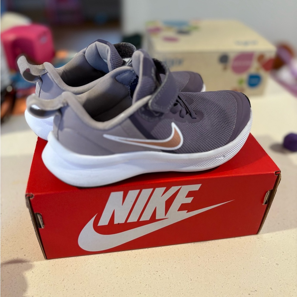 Nike Star Runner 3 purple sneaker 11c